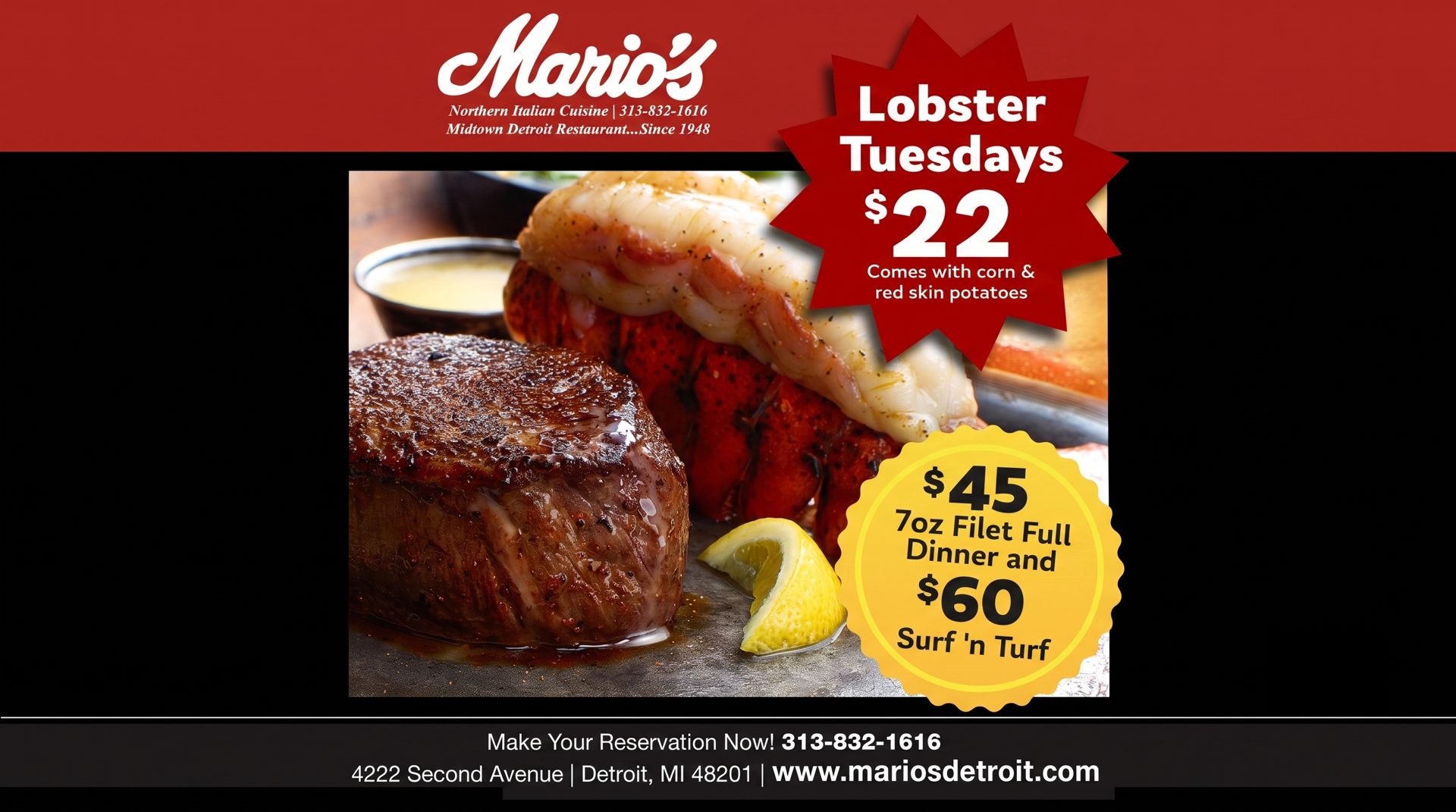 Lobster Tuesdays
