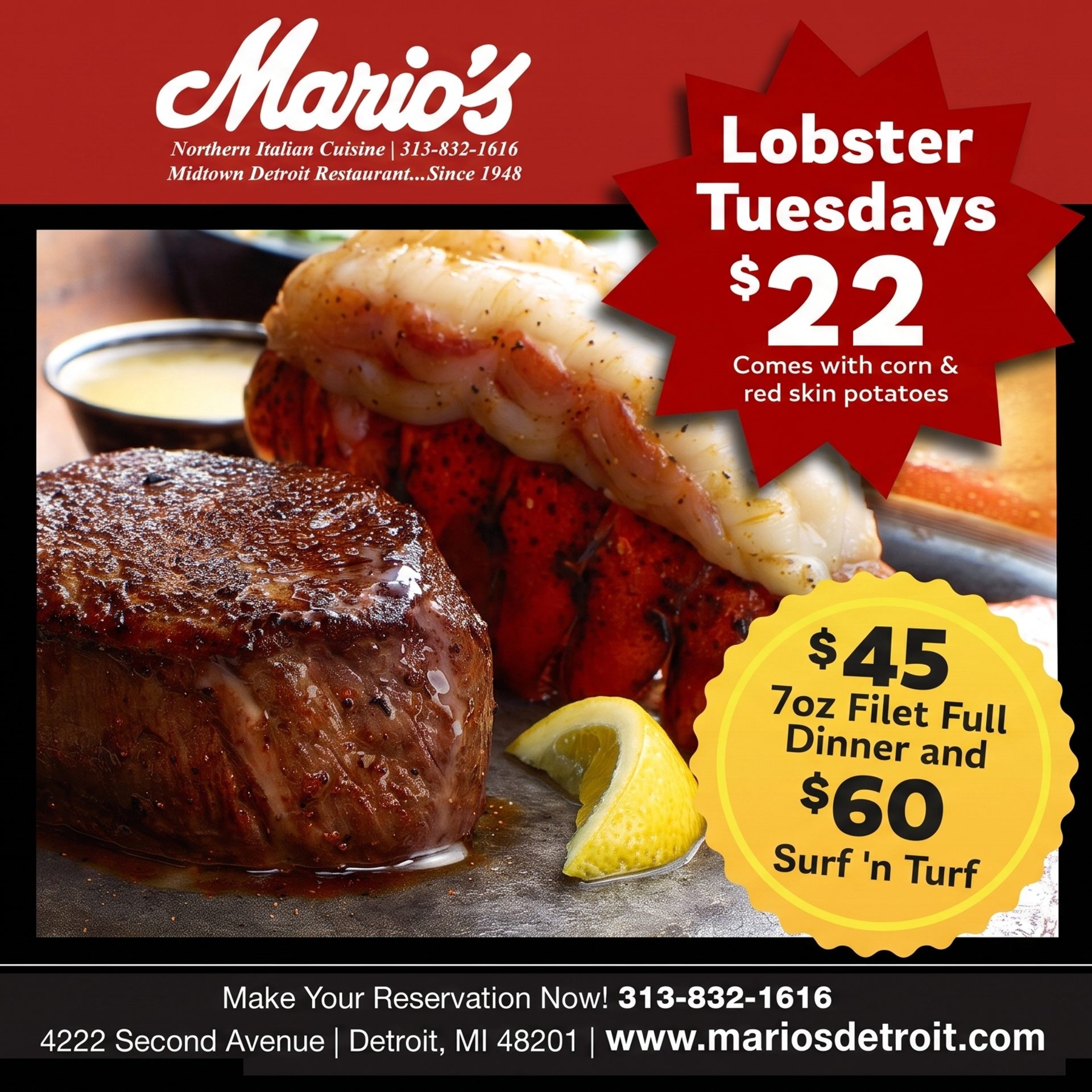 Lobster Tuesdays